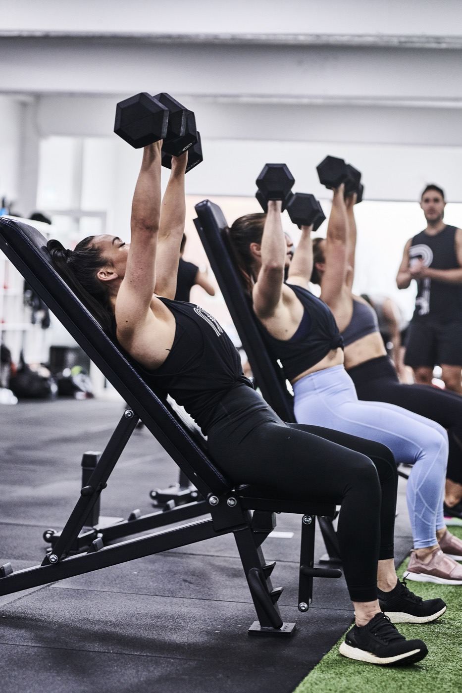 A coached strength session at BFT Lilydale